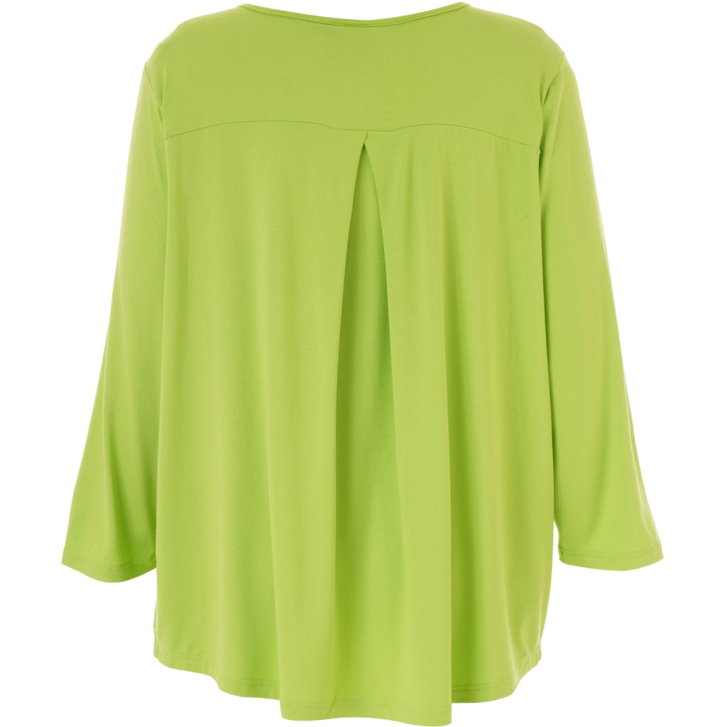 Gozzip Woman Gitte t-shirt with long sleeves T-Shirt Lime