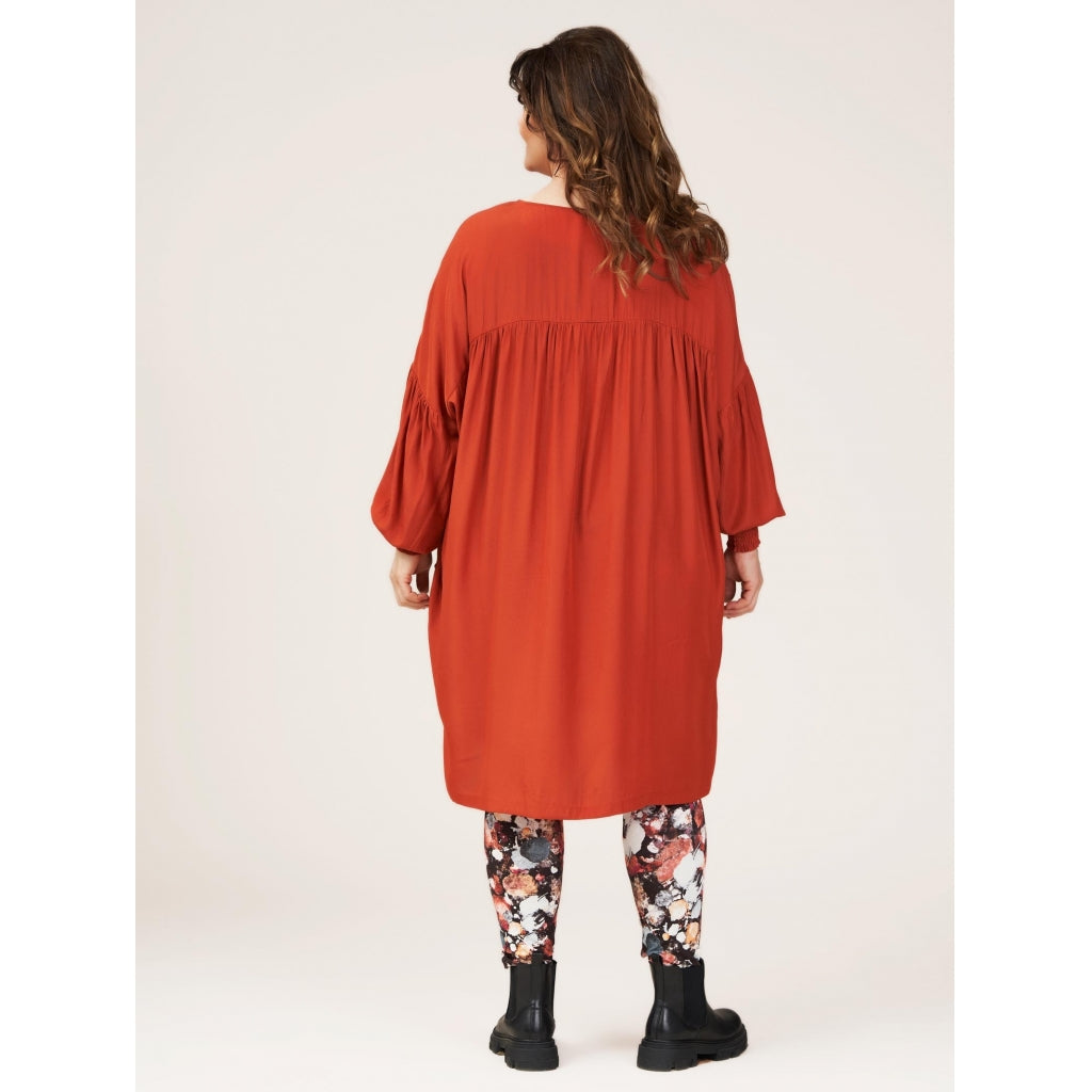 Gozzip Woman Hannah Oversize Tunic Oversize Tunic Paprika