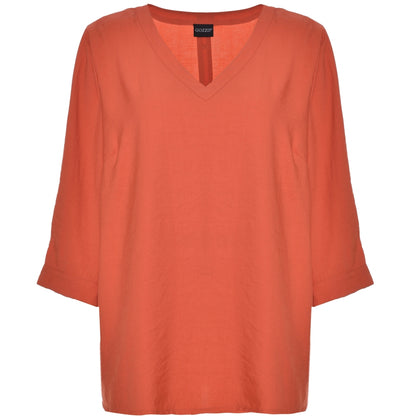 Gozzip Woman Hanne Blouse Blouse Chili Orange