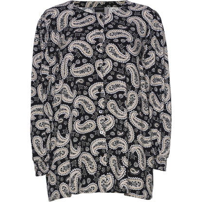 Gozzip Woman Ingelise Shirt Blouse Shirt Blouse Black printed