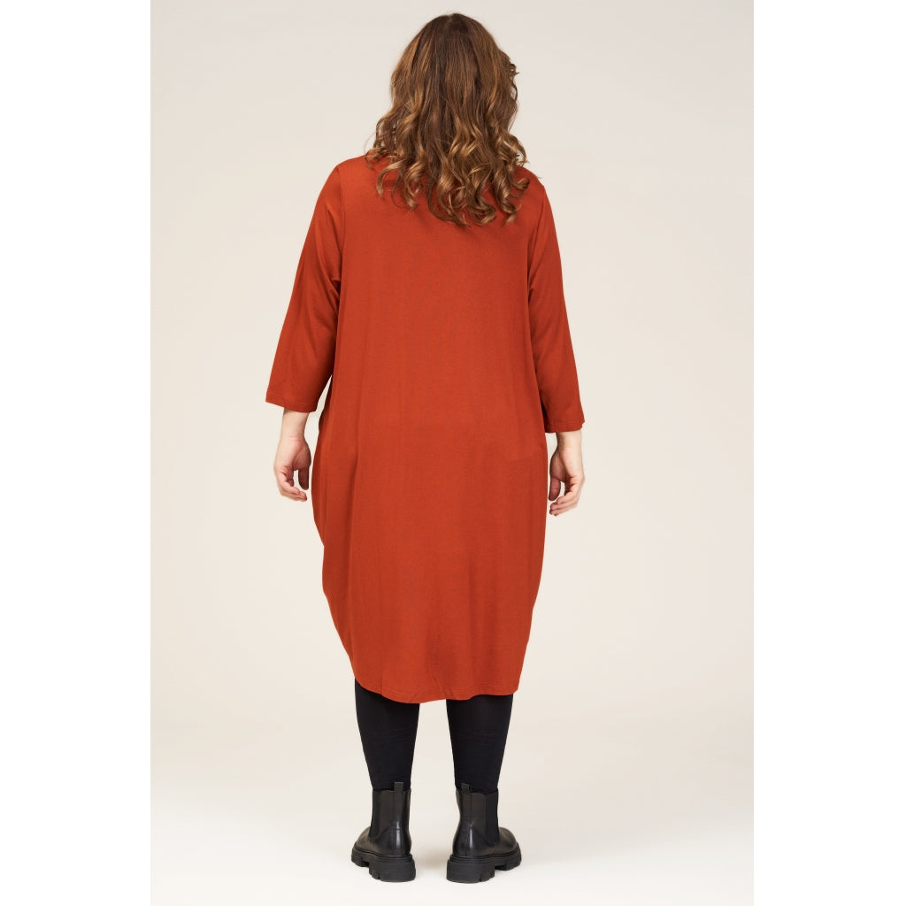 Gozzip Woman Isabel Dress Dress 6 Burn orange