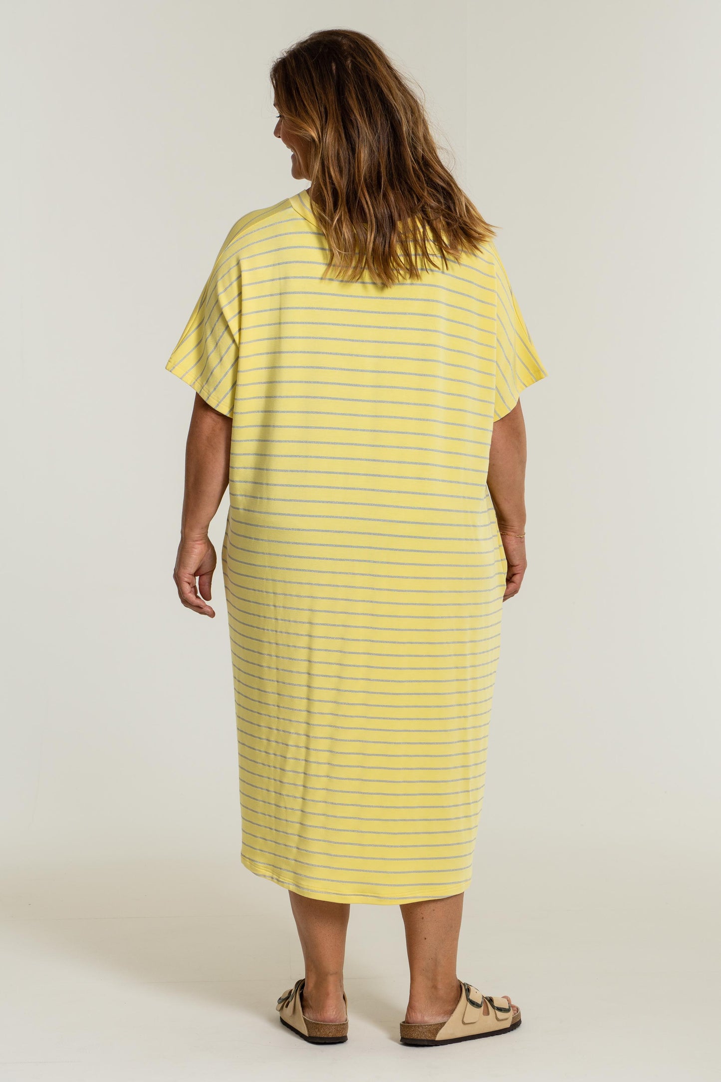 Gozzip Woman Jill Dress- MORE COLOURS Dress Yellow/Silver