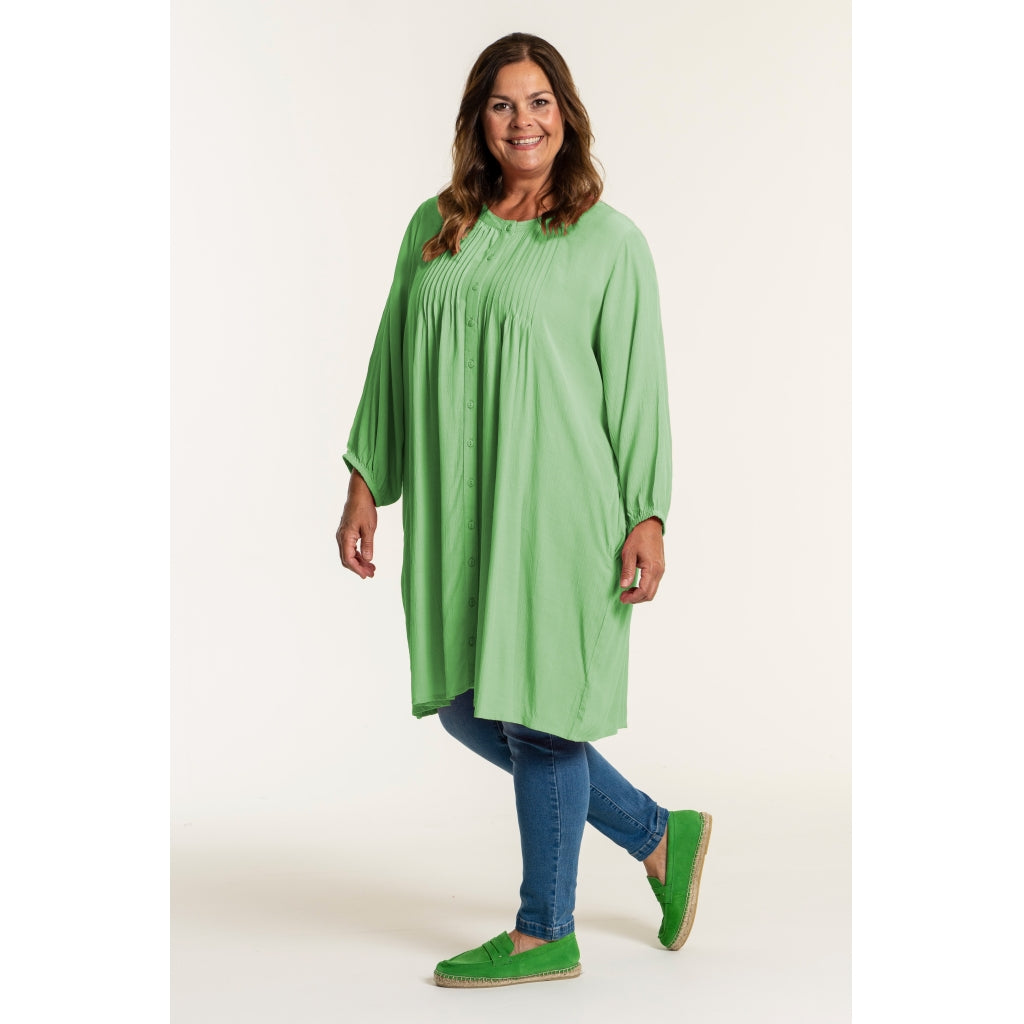 Gozzip Woman Johanne Shirt Tunic Shirt Tunic Absinthe Green