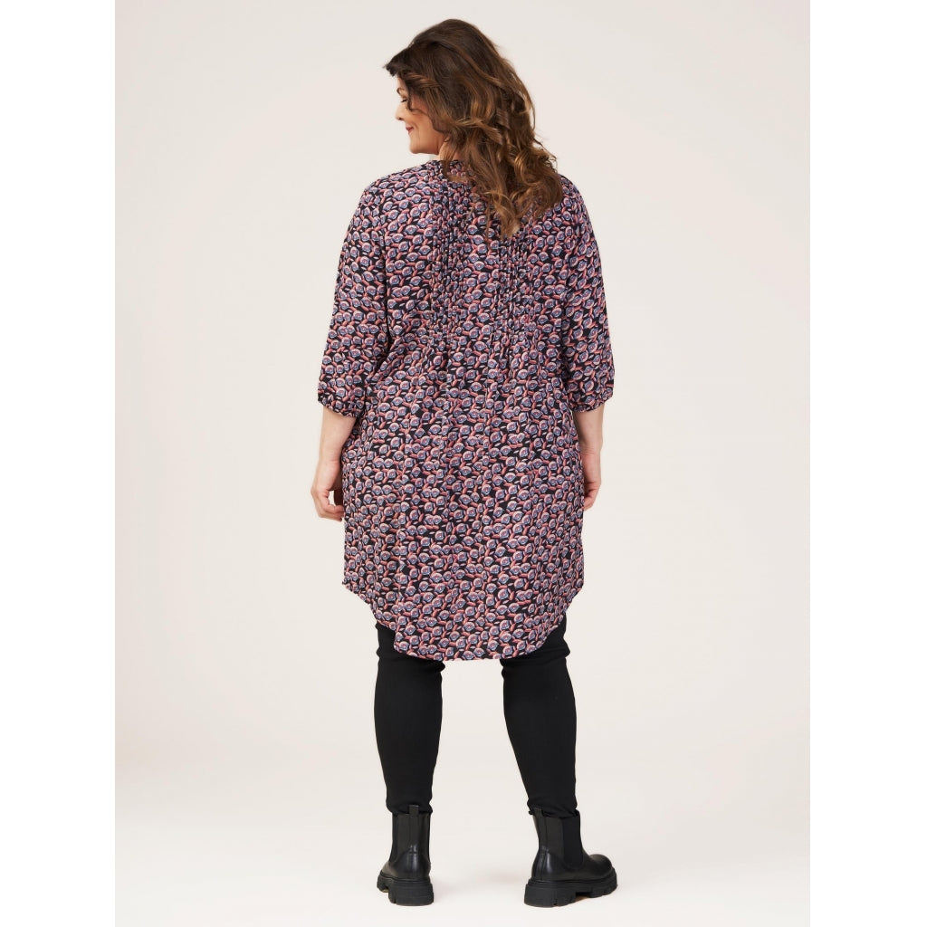 Gozzip Woman Johanne Shirt Tunic Shirt Tunic Black printed