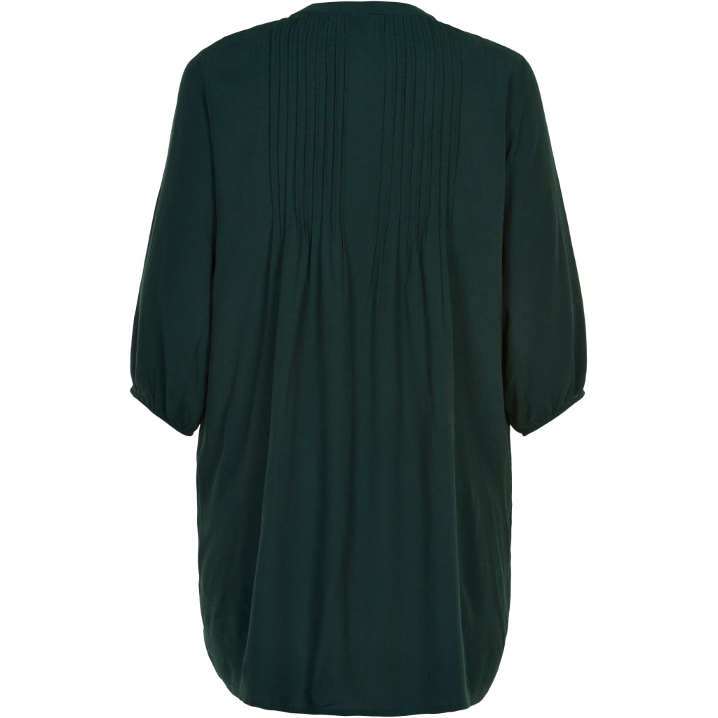 Gozzip Woman Johanne Shirt Tunic Shirt Tunic Bottle Green