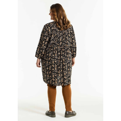 Gozzip Woman Johanne Shirt Tunic Shirt Tunic Black printed