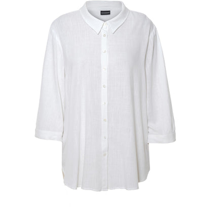 Gozzip Woman Karina Shirt Blouse - FLERE FARVER Shirt Blouse White