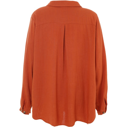 Gozzip Woman Karina Shirt Blouse - MORE COLOURS Shirt Blouse Terracotta