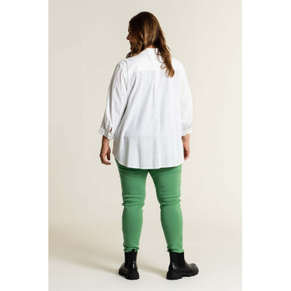 Gozzip Woman Karina Shirt Blouse - MORE COLOURS Shirt Blouse White