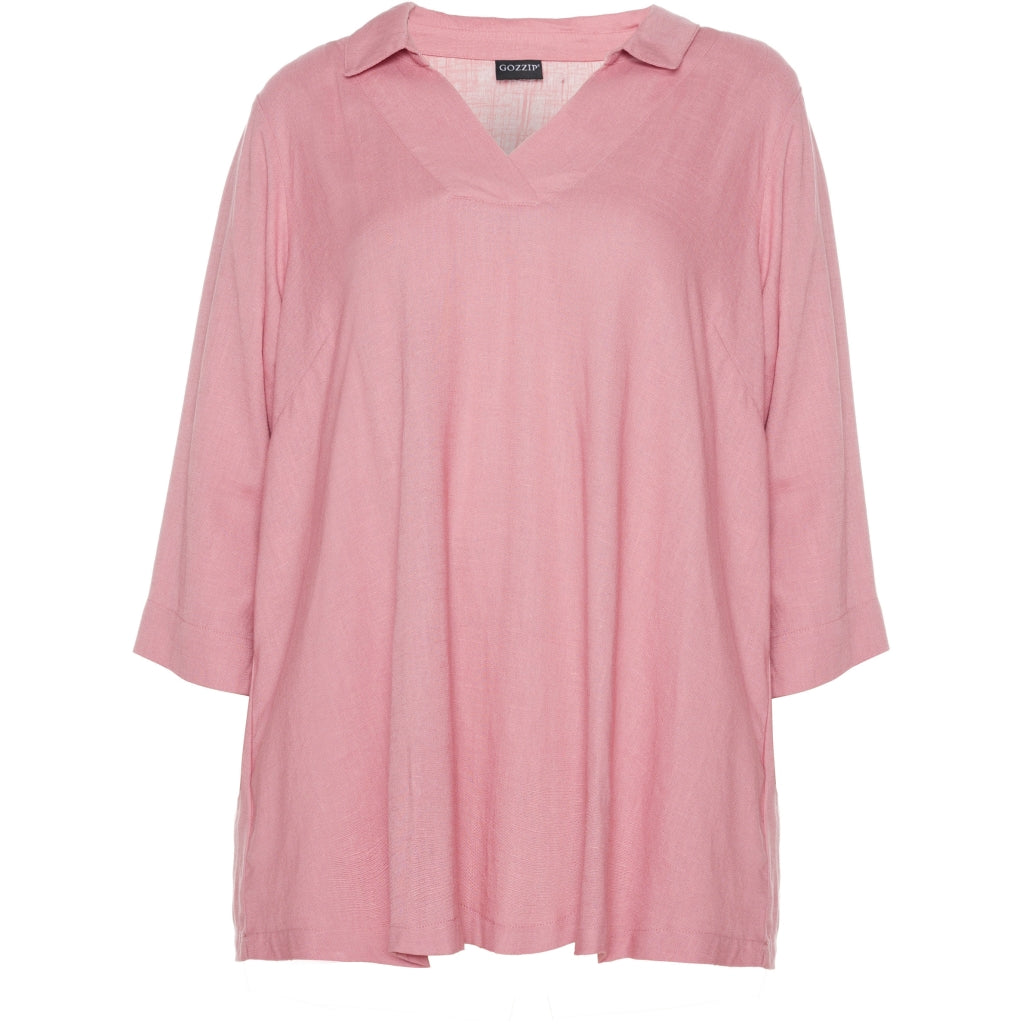 Gozzip Woman Lissi Blouse Blouse Dusty Rose