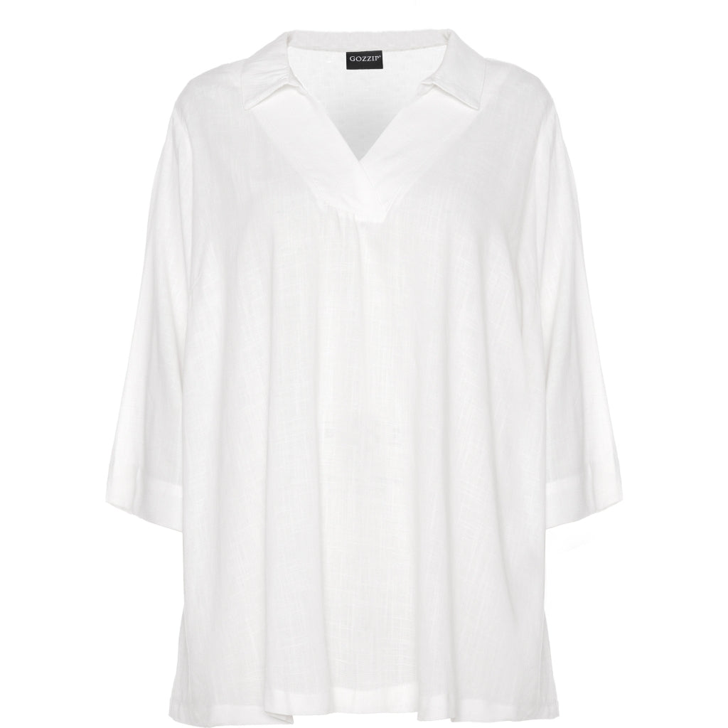 Gozzip Woman Lissi Blouse Blouse Off-White