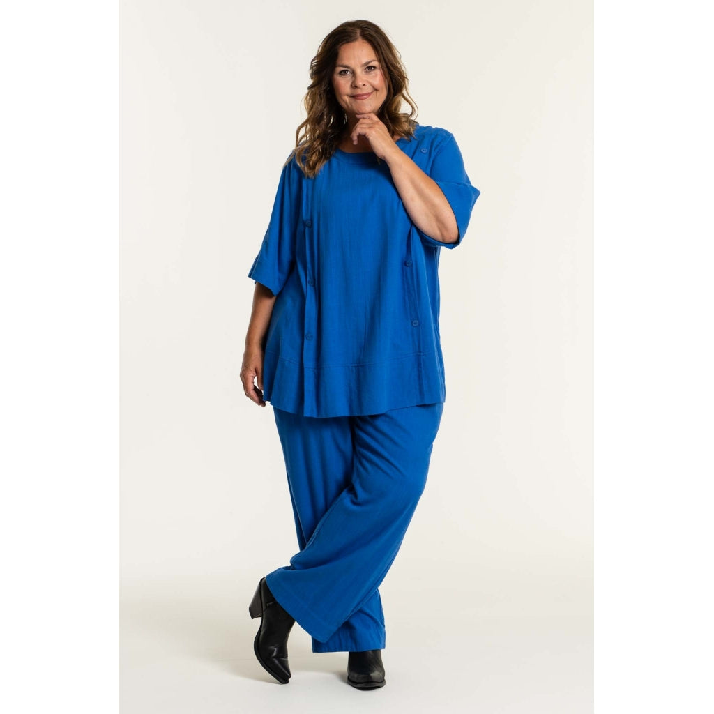 Gozzip Woman Lissi Loose Pants - FLERE FARVER Loose Pant Blue
