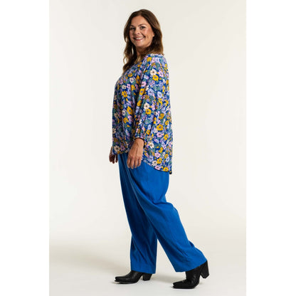 Gozzip Woman Lissi Loose Pants - MORE COLOURS Loose Pant Blue