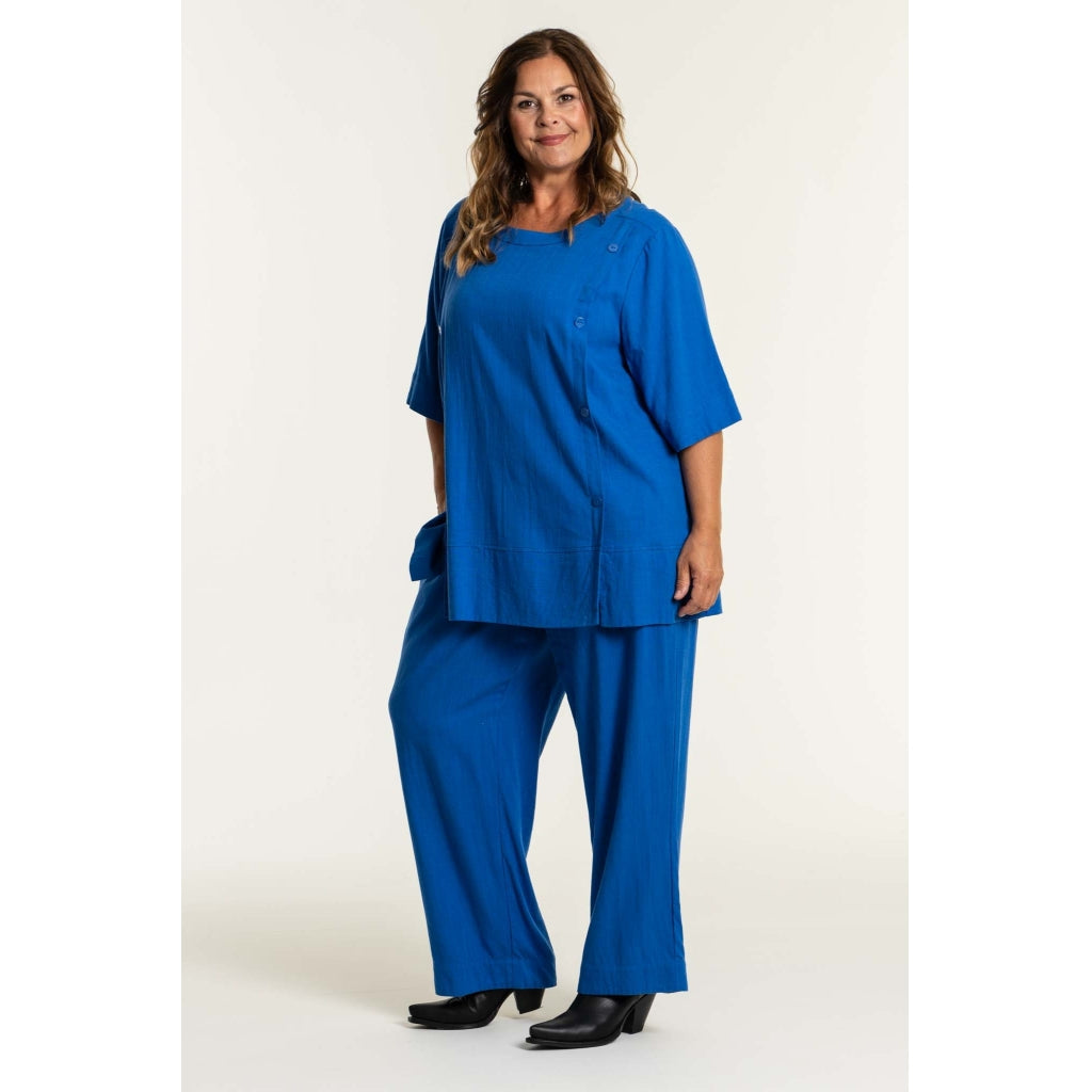 Gozzip Woman Lissi Loose Pants - MORE COLOURS Loose Pant Blue