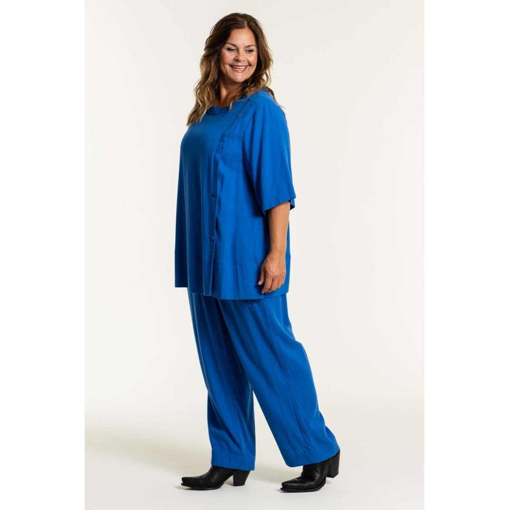 Gozzip Woman Lissi Loose Pants - MORE COLOURS Loose Pant Blue