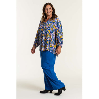 Gozzip Woman Lissi Loose Pants - MORE COLOURS Loose Pant Blue