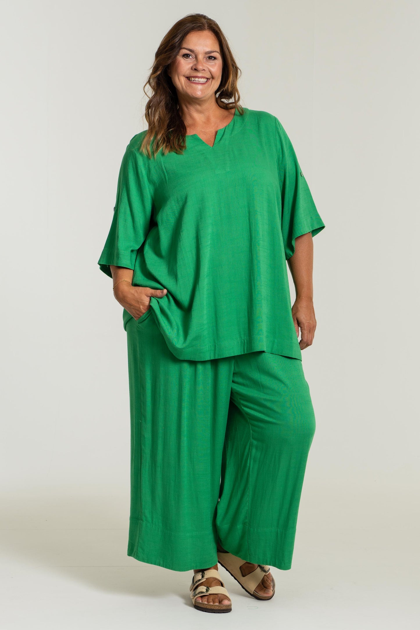 Gozzip Woman Loni Blouse - MORE COLOURS Blouse Green