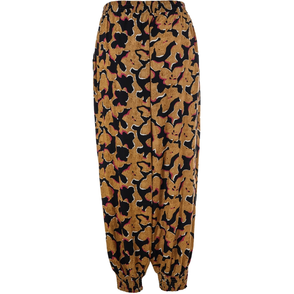 Gozzip Woman Lovise Ballon Pants Pants Black printed