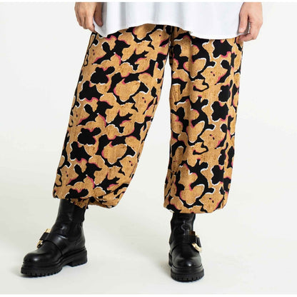 Gozzip Woman Lovise Ballon Pants Pants Black printed