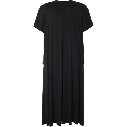 Gozzip Woman Margit Long Dress Dress Black