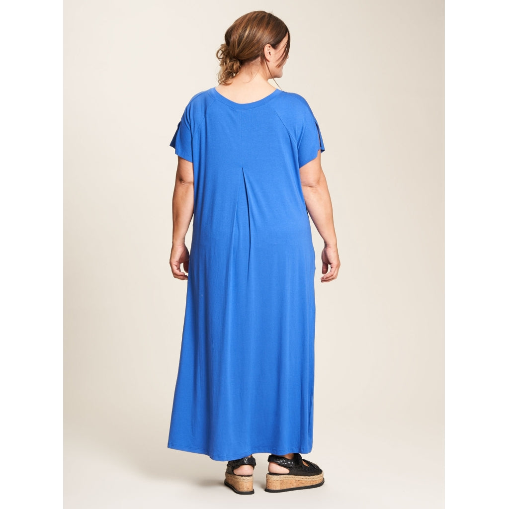 Gozzip Woman Margit Long Dress Dress Royal Blue