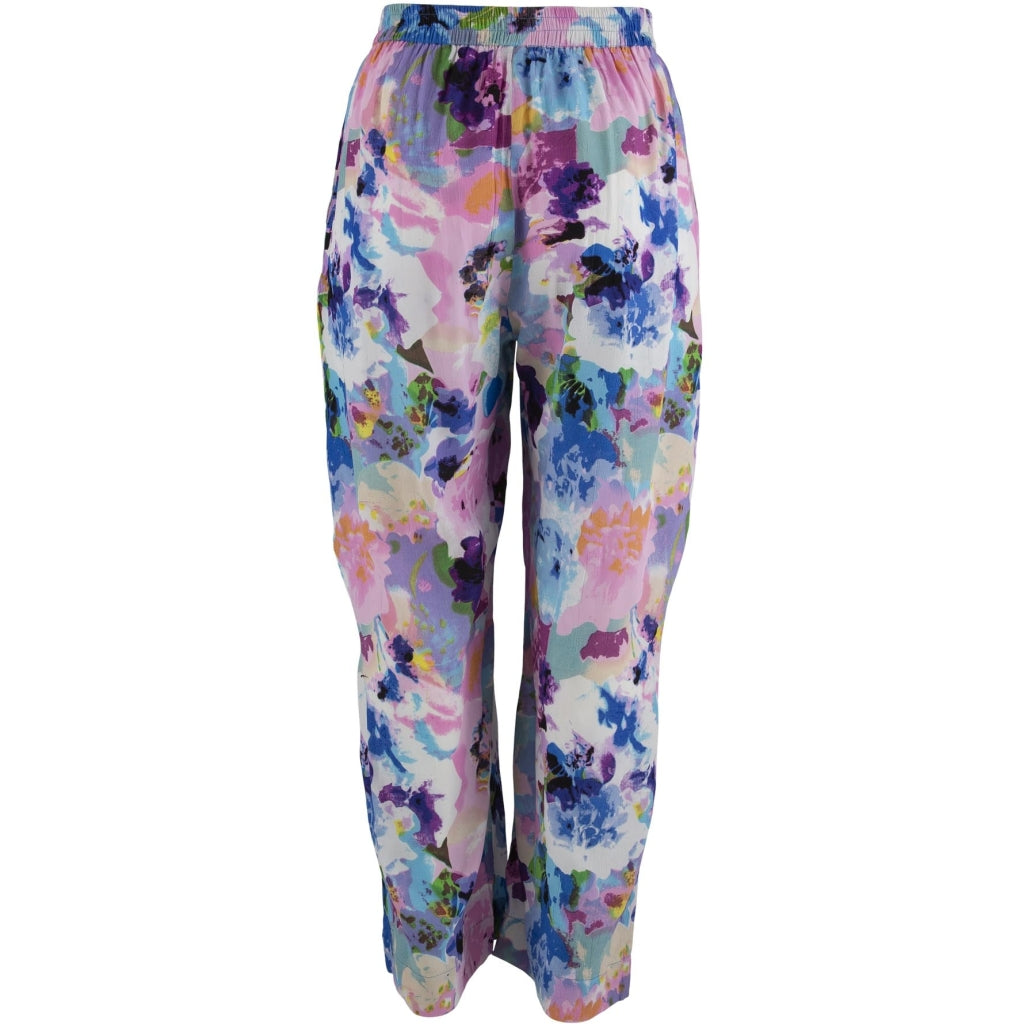 Gozzip Woman Margrethe Loose Pants Loose Pant Multi Flower