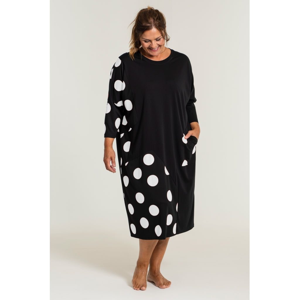 Gozzip Woman Marita Dress - MORE COLOURS Dress Black/White