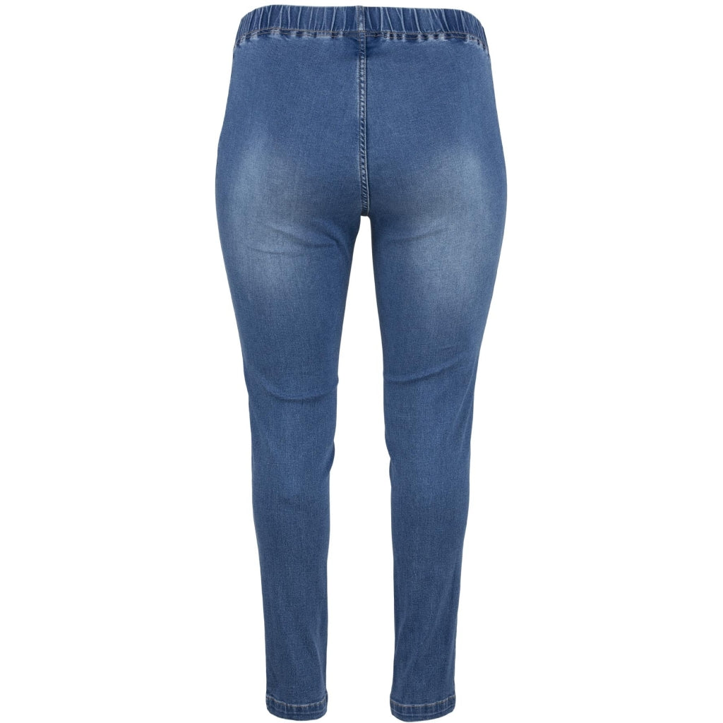 Gozzip Woman Maya Denim Leggings Leggings Light Blue Denim