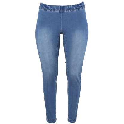 Gozzip Woman Maya Denim Leggings Leggings Light Blue Denim