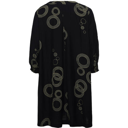 Gozzip Woman Meta Tunic Tunic Black/Beige