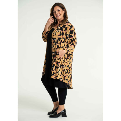 Gozzip Woman Monna Shirt Tunic Shirt Tunic Black printed