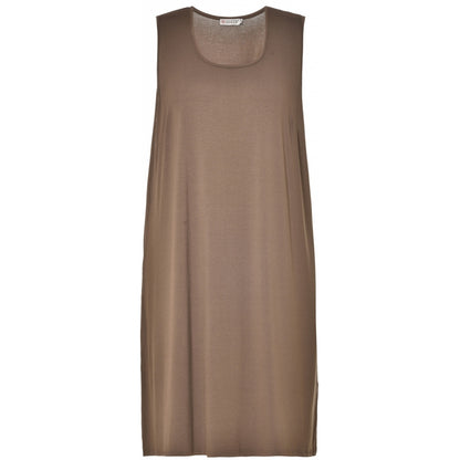 Gozzip Woman Panel Dress Panel Dress Khakigreen