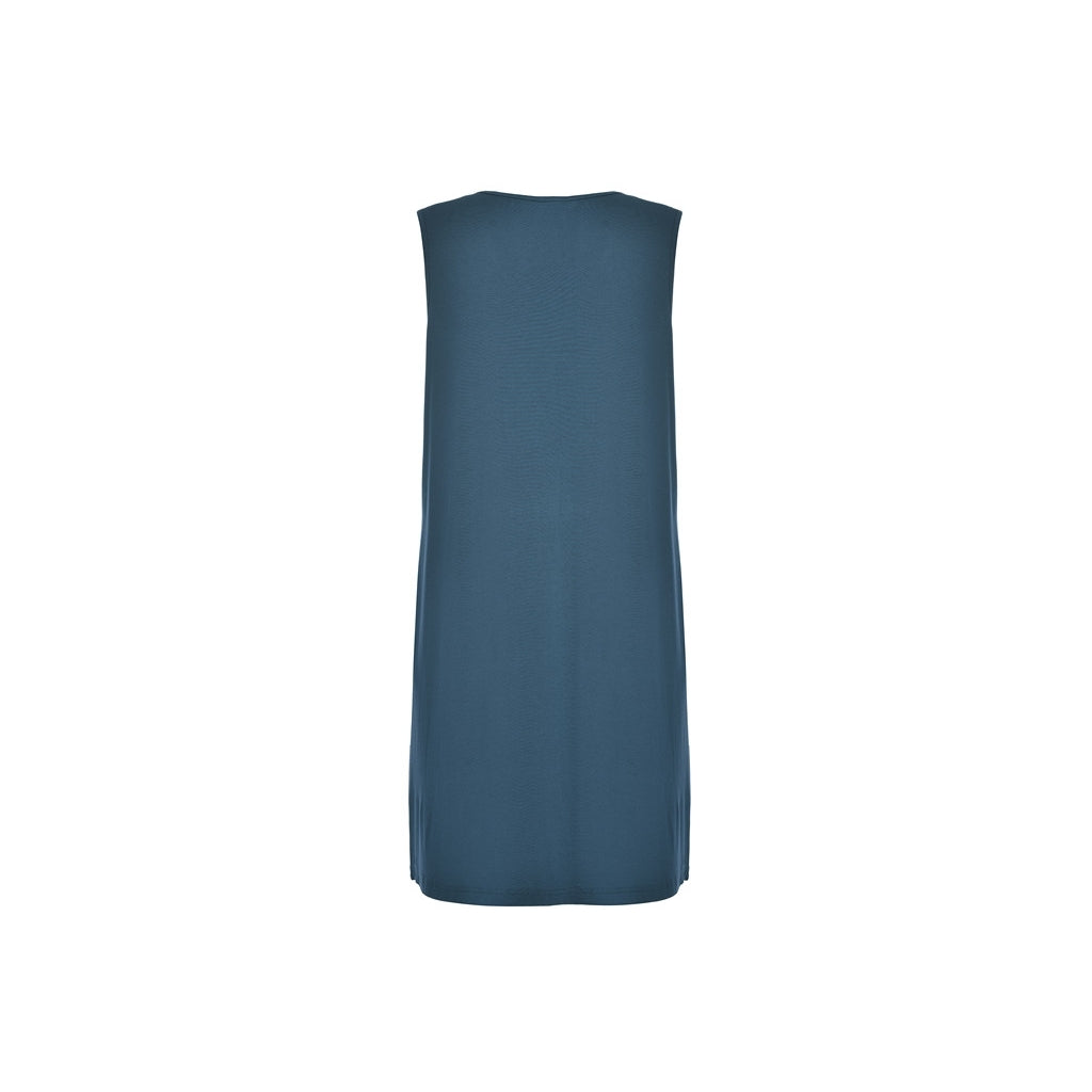 Gozzip Woman Panel Dress Panel Dress Petrol
