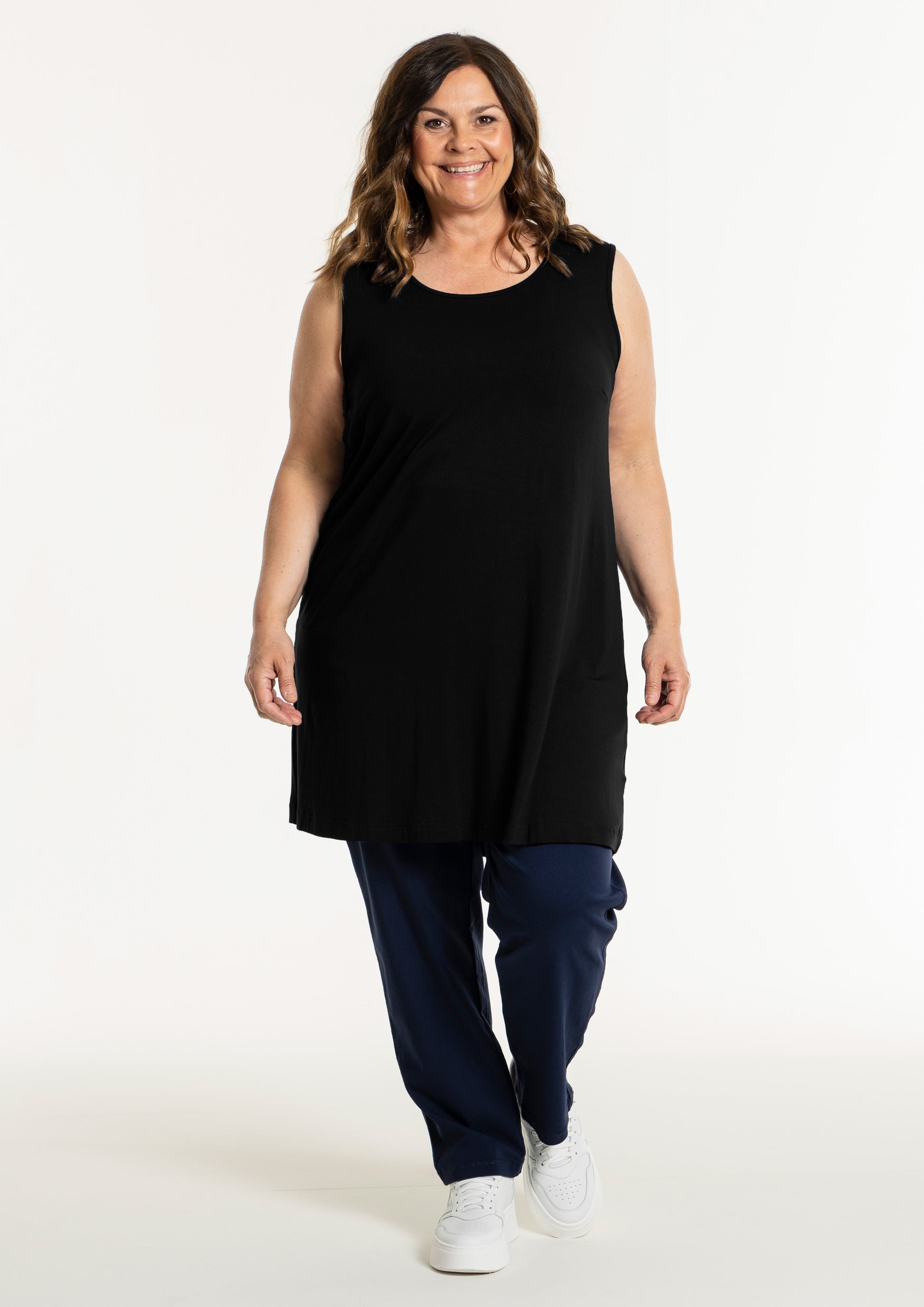 Gozzip Woman Panel top Top Black