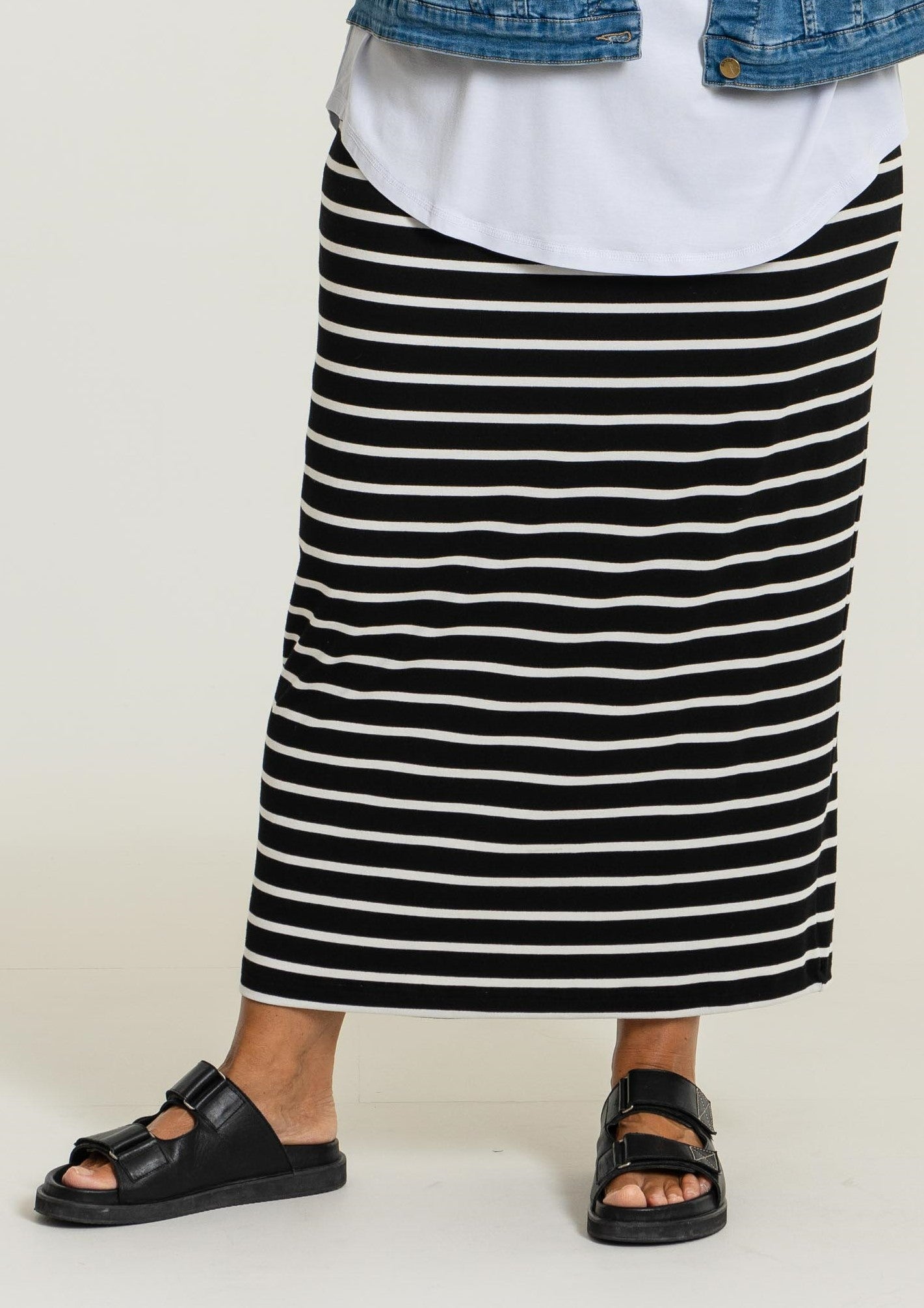 Gozzip Woman Pennie Skirt - MORE COLOURS Skirt Black/White