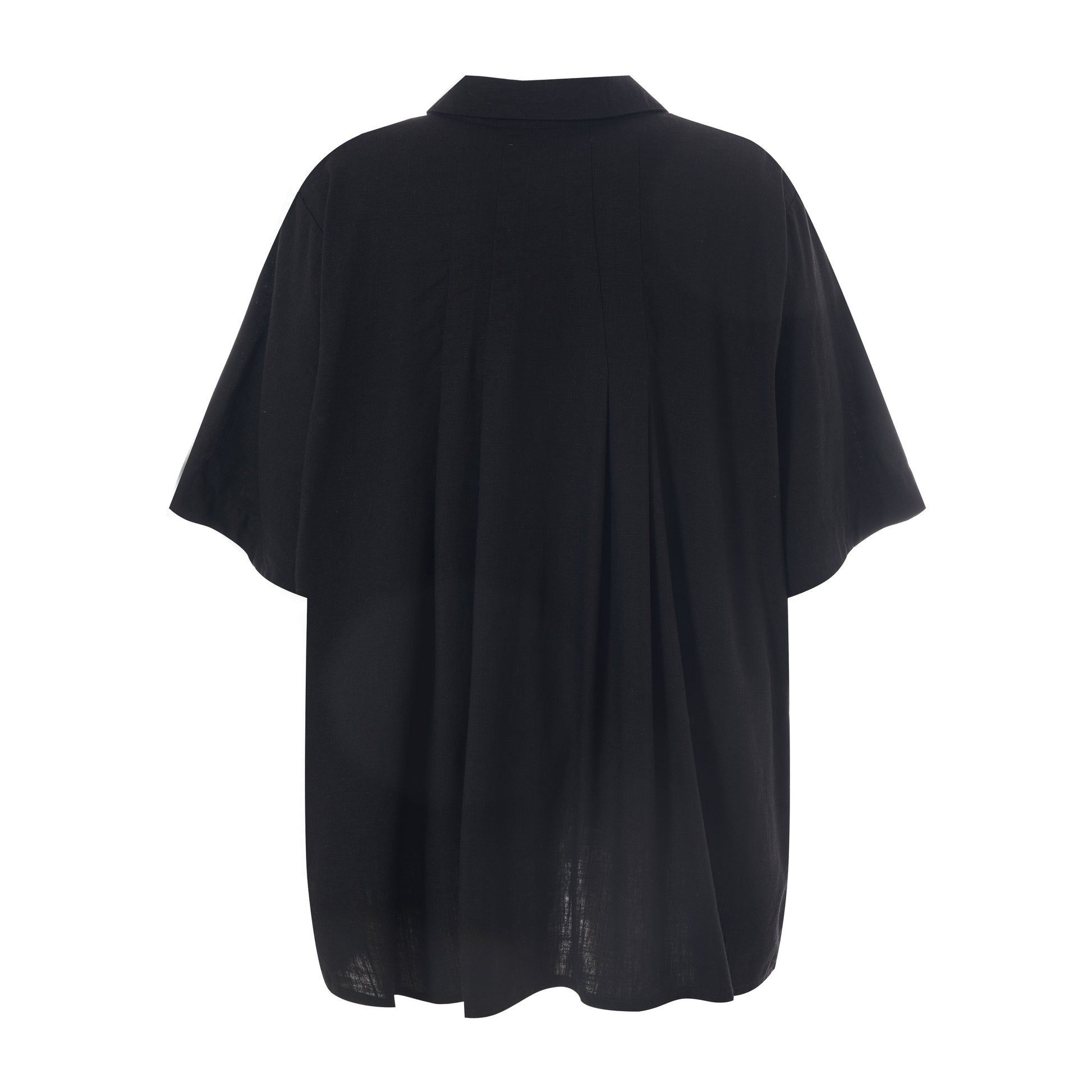 Gozzip Woman Pian Short sleeve Shirt - MORE COLOURS Shirt Black