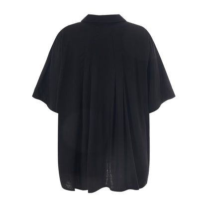 Gozzip Woman Pian Short sleeve Shirt - MORE COLOURS Shirt Black