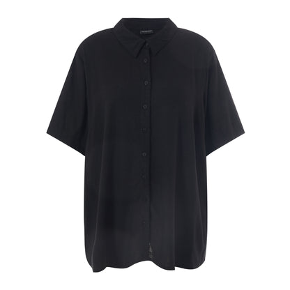 Gozzip Woman Pian Short sleeve Shirt - MORE COLOURS Shirt Black