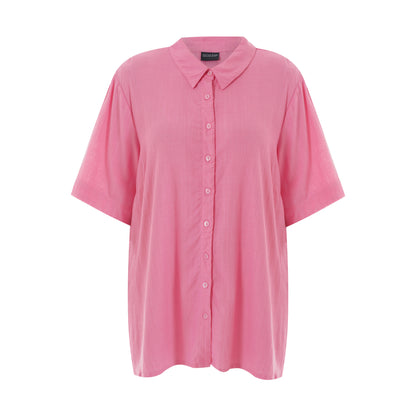 Gozzip Woman Pian Short sleeve Shirt - MORE COLOURS Shirt Pink