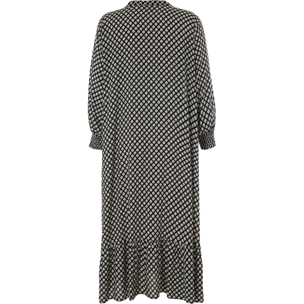 Gozzip Woman Sigrun Dress Dress Black/Offwhite