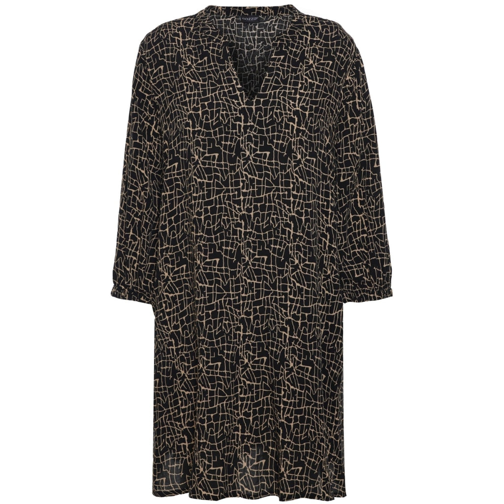 Gozzip Woman Skuld Tunic Tunic Black/Beige