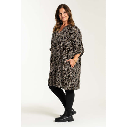 Gozzip Woman Skuld Tunic Tunic Black/Beige