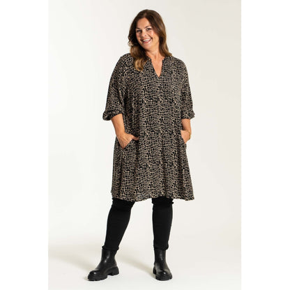 Gozzip Woman Skuld Tunic Tunic Black/Beige