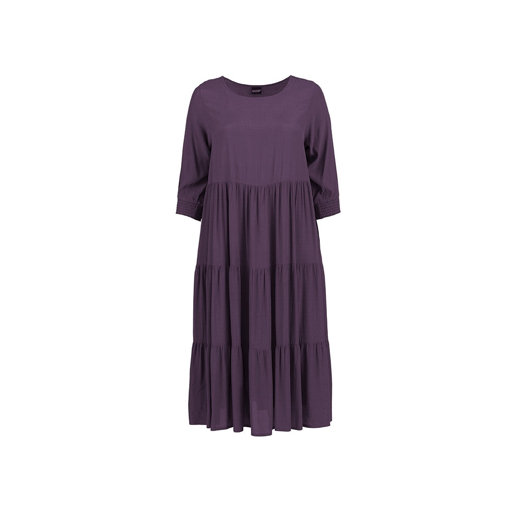 Gozzip Woman Sussie Long Dress - MORE COLOURS Long Dress Violet