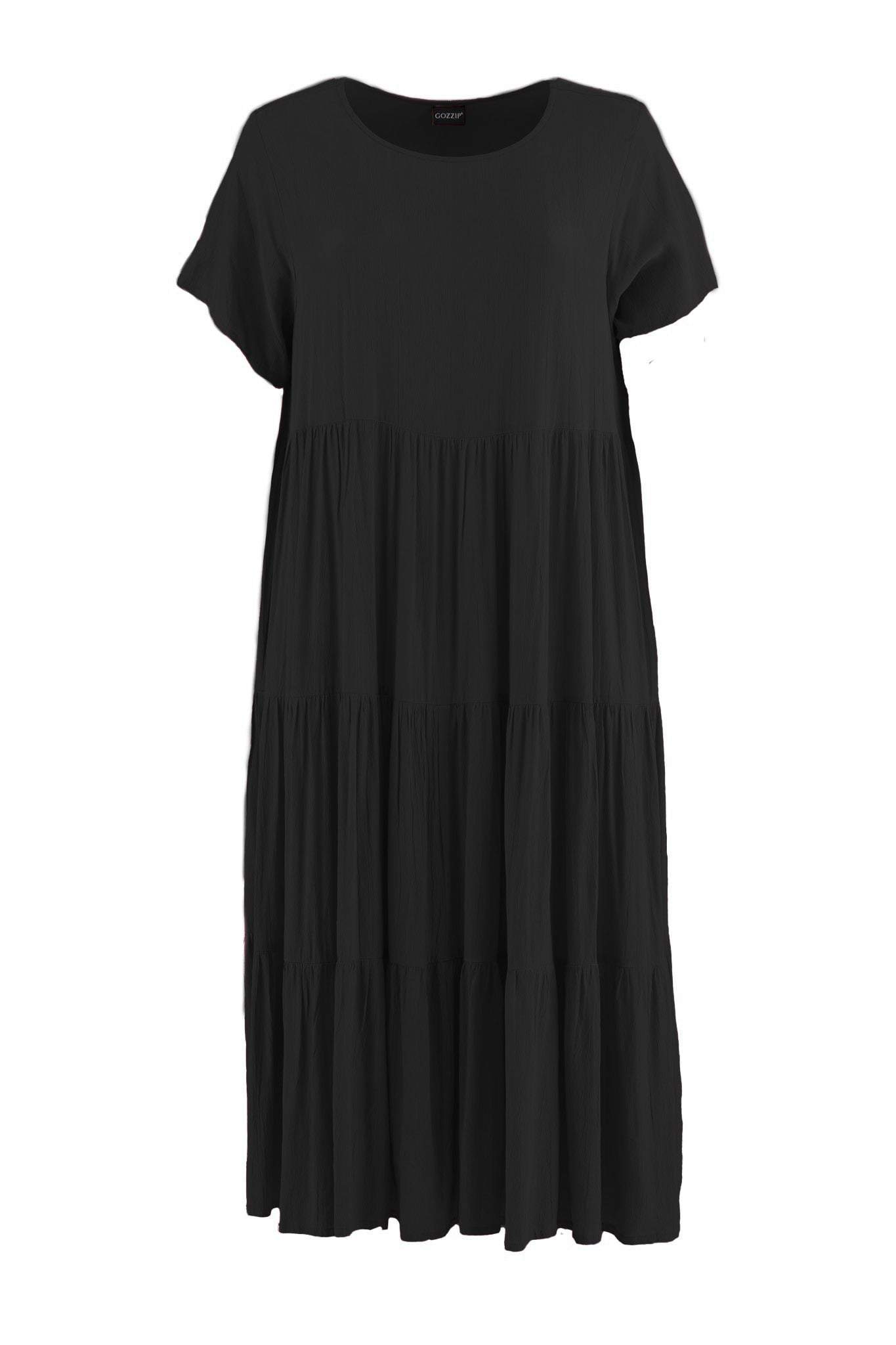 Gozzip Woman Sussie Long Dress - MORE COLOURS Long Dress Black