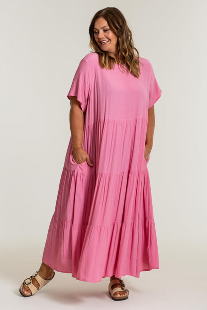 Gozzip Woman Sussie Long Dress - MORE COLOURS Long Dress Candy