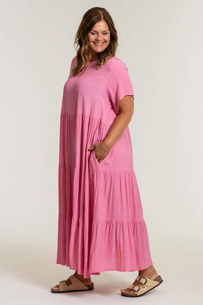 Gozzip Woman Sussie Long Dress - MORE COLOURS Long Dress Candy