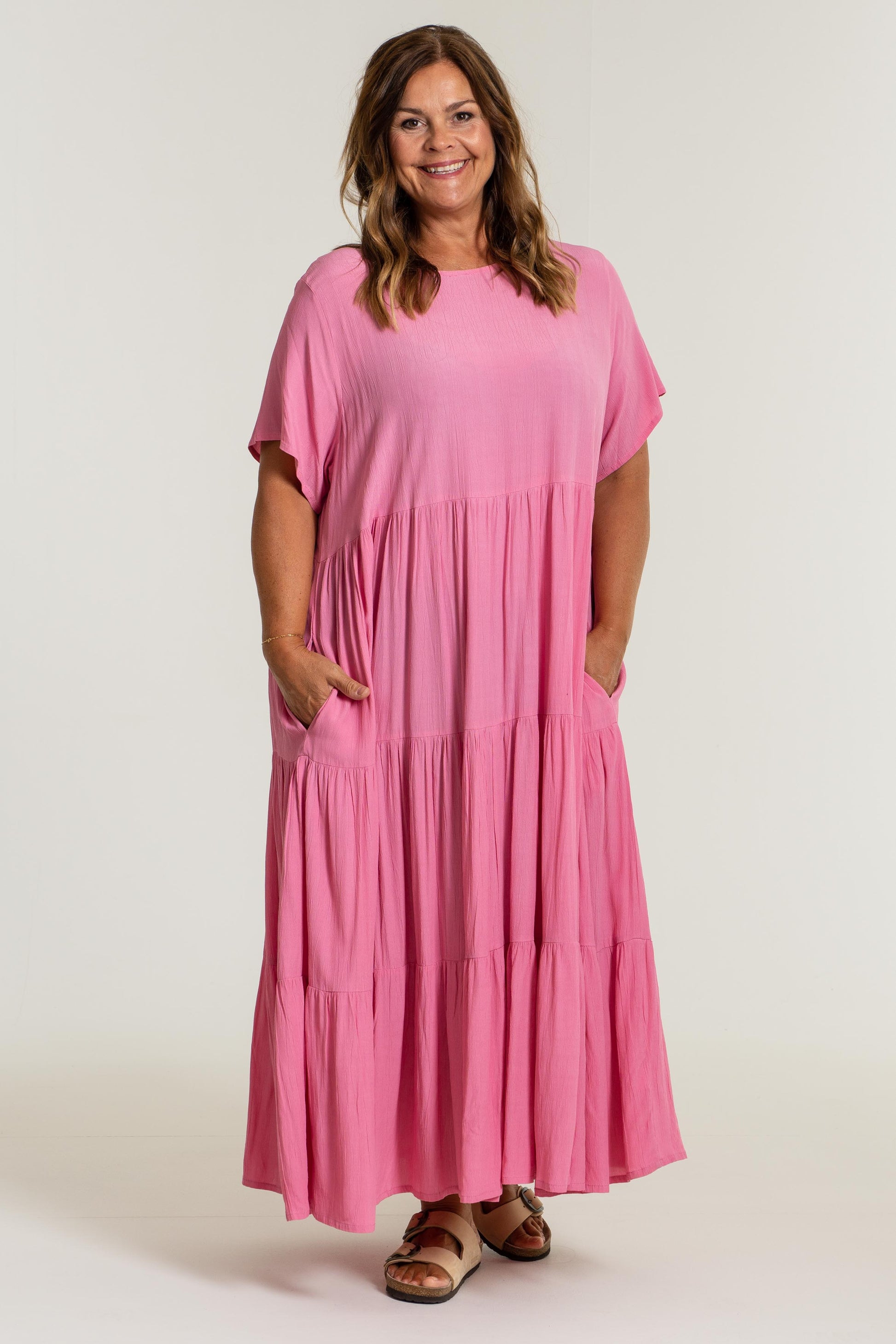 Gozzip Woman Sussie Long Dress - MORE COLOURS Long Dress Candy