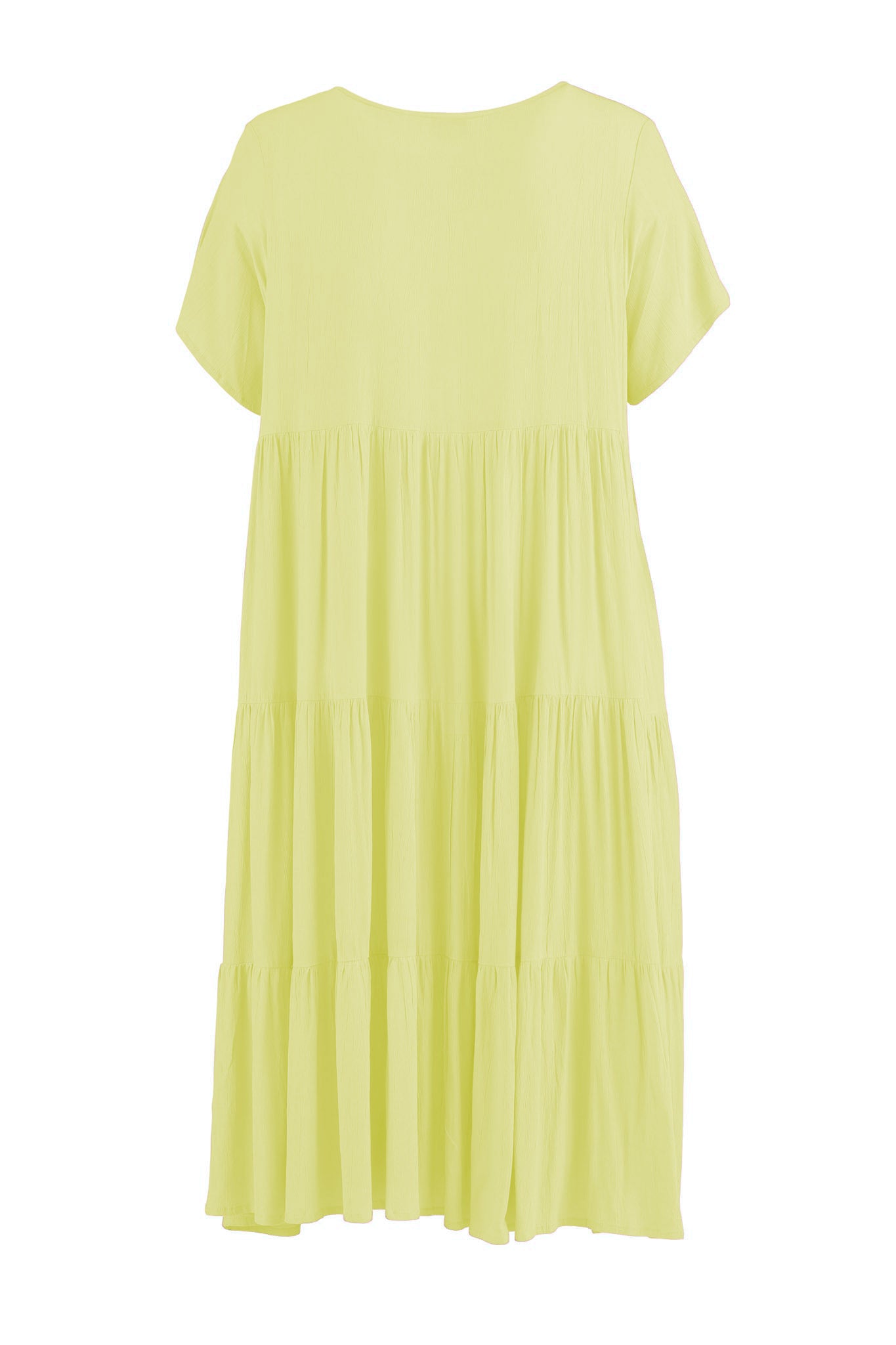 Gozzip Woman Sussie Long Dress - MORE COLOURS Long Dress Lemon