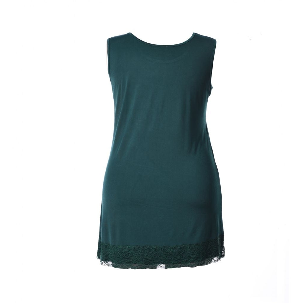 Gozzip Woman Underdress long Underdress Green